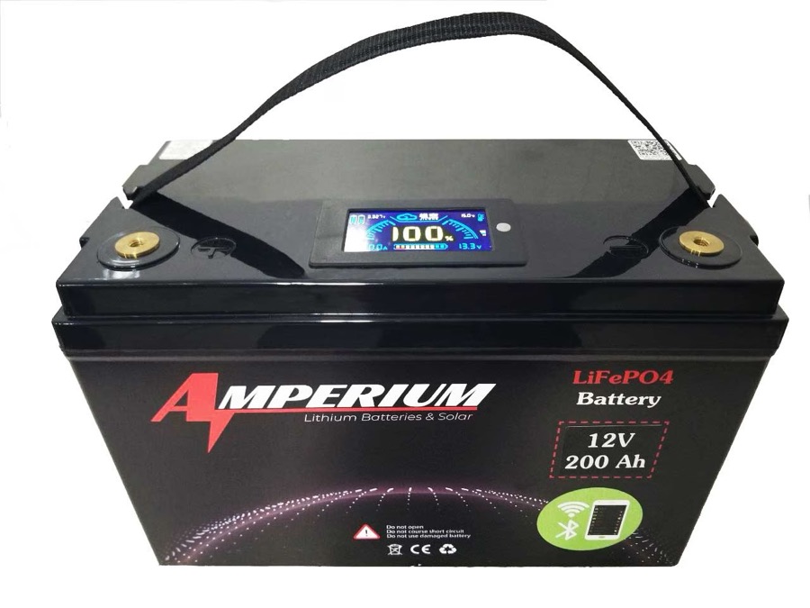 12V 200Ah LiFePO₄ Akü
